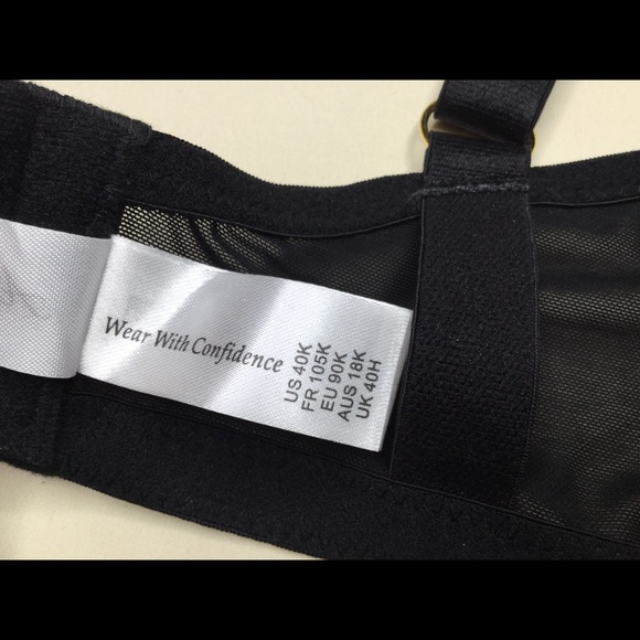 Angabriel Sheer Underwire Bra - 40K - Picture 6 of 6